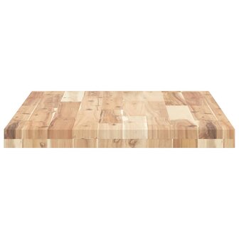Bureaublad 80x50x4 cm onbehandeld massief acaciahout 6