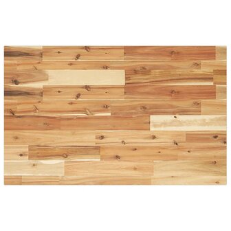 Bureaublad met olieafwerking 100x50x2 cm massief acaciahout 1