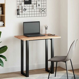 Bureaublad met olieafwerking 100x50x2 cm massief acaciahout 2