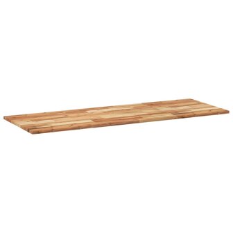 Bureaublad met olieafwerking 140x50x2 cm massief acaciahout 7
