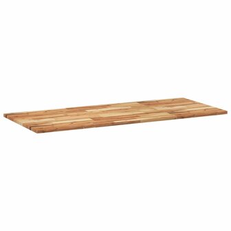 Bureaublad met olieafwerking 120x60x2 cm massief acaciahout 7