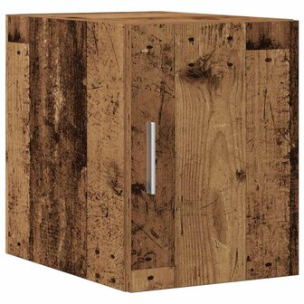 Slanke Opbergkast Oud hout 30 x 42.5 x 225 cm Bewerkt hout 5