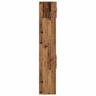 Slanke Opbergkast Oud hout 30 x 42.5 x 225 cm Bewerkt hout 8