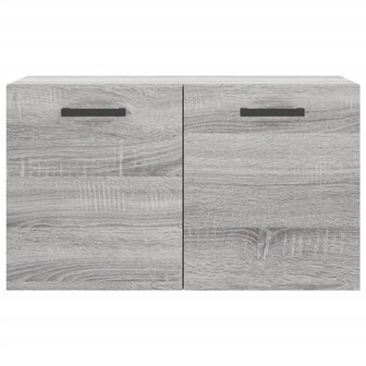 Wandkast 60x36,5x35 cm bewerkt hout grijs sonoma eikenkleurig 5
