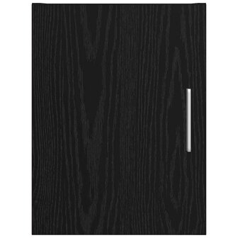 Wandkast Zwart eiken 30 x 42.5 x 40 cm Bewerkt hout 5