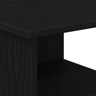 Bijzetkast Zwart 35 x 35 x 55 cm Bewerkt hout 8