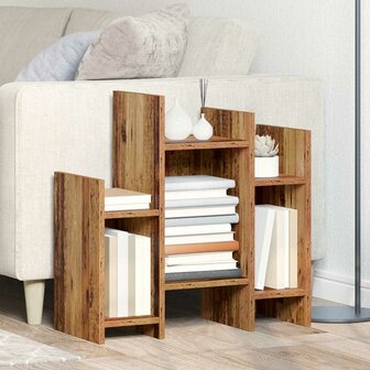 Bijzetkast Oud hout 60 x 26 x 60 cm Bewerkt hout 1