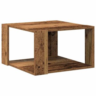 Salontafel Oud hout 51.5 x 51.5 x 30 cm Bewerkt hout 7