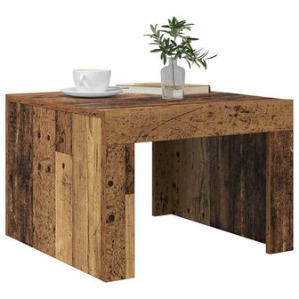 Salontafel Oud hout Bewerkt hout 3