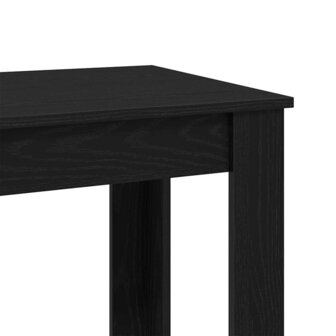 Bartafel Zwart Eiken 102 x 50 x 103.5 cm Bewerkt hout 8