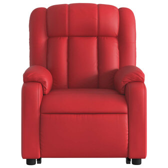 Sta-op-stoel kunstleer rood 8