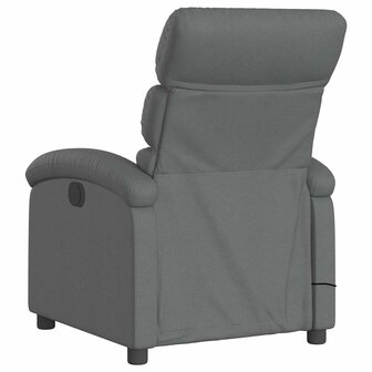 Massagestoel verstelbaar stof donkergrijs 6