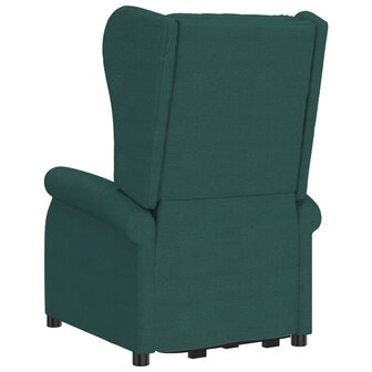 Sta-op-massagestoel stof donkergroen 6