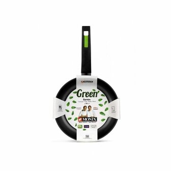 Pan Monix GREEN      18CM Zwart Groen Metaal Aluminium Bakeliet &Oslash; 18 cm 3