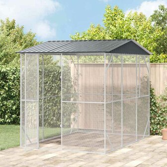 Vogelkooi Antraciet 227 x 310 x 247 cm Gegalvaniseerd staal 3