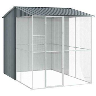 Vogelkooi Antraciet 215 x 310 x 247 cm Gegalvaniseerd staal 2