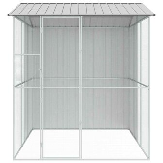 Vogelkooi Grijs 215 x 310 x 247 cm Gegalvaniseerd staal 5