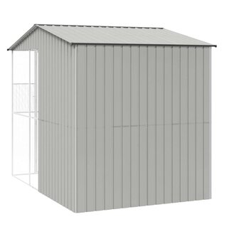 Vogelkooi Grijs 215 x 310 x 247 cm Gegalvaniseerd staal 7