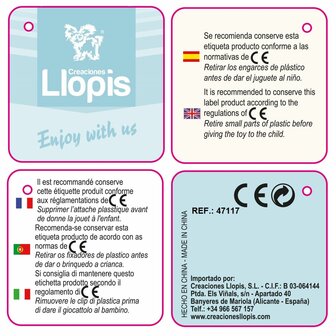 Knuffel Reindeer 1 Stuks 3