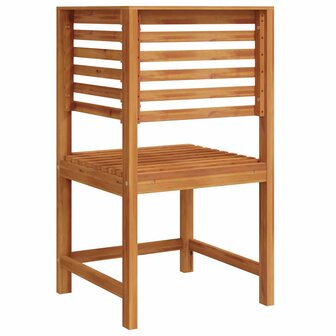 Tuinstoel Bruin 50 x 50 x 91cm Massief acaciahout 6