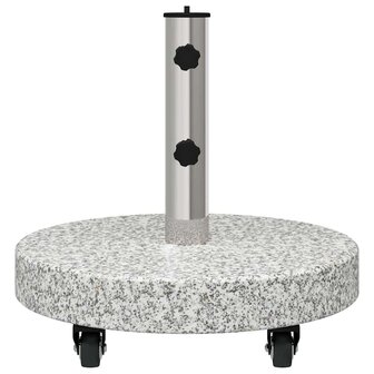 Parasolvoet Grijs 45 x 45 x 45 cm Graniet 5