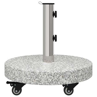 Parasolvoet Grijs 45 x 45 x 45 cm Graniet 6