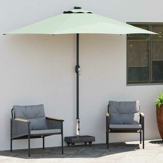 Parasolvoet Zwart 45 x 25 x 45 cm Graniet, staal 1