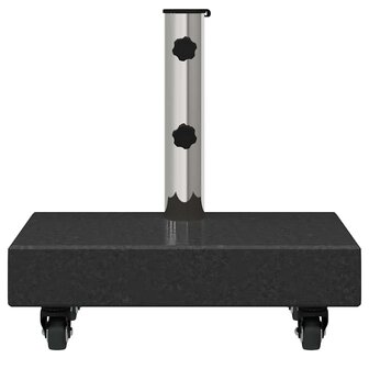 Parasolvoet Zwart 45 x 25 x 45 cm Graniet, staal 5