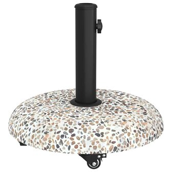 Parasolvoet Multikleur en Zwart 45 x 45 x 40 cm Beton en Metaal 6