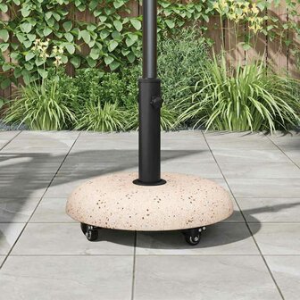 Parasolvoet Geel en Zwart 45 x 45 x 40 cm Beton en Metaal 4