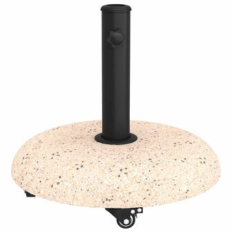 Parasolvoet Geel en Zwart 45 x 45 x 40 cm Beton en Metaal 5