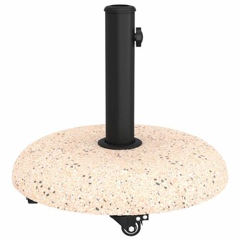 Parasolvoet Geel en Zwart 45 x 45 x 40 cm Beton en Metaal 6