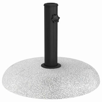 Parasolvoet Lichtgrijs Grijs 45 x 45 x 40 cm Beton en Metaal 2