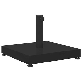 Buiten Parasolvoet Zwart 45 x 45 x 31.5 cm Staal, Beton 2