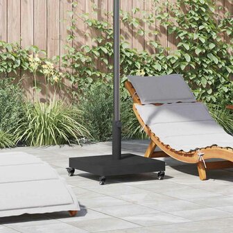 Buiten Parasolvoet Zwart 45 x 45 x 31.5 cm Staal, Beton 1