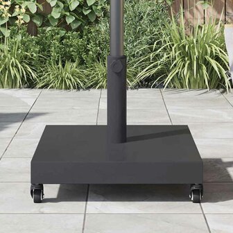 Buiten Parasolvoet Donkergrijs 45 x 45 x 31.5 cm Staal, Beton 4