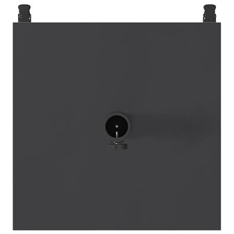 Buiten Parasolvoet Donkergrijs 45 x 45 x 31.5 cm Staal, Beton 8
