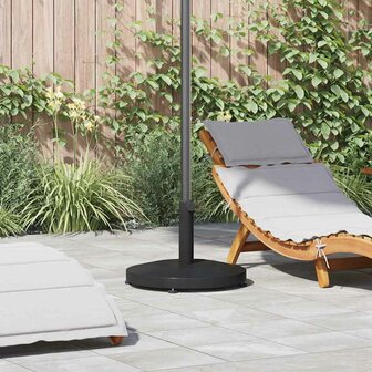 Buiten Parasolvoet Zwart 48 x 48 x 32 cm Staal, Beton 1