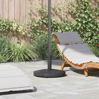 Buiten Parasolvoet Donkergrijs 48 x 48 x 32 cm Staal, Beton 1