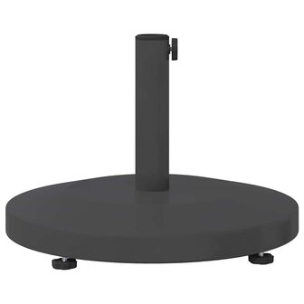Buiten Parasolvoet Donkergrijs 48 x 48 x 32 cm Staal, Beton 5