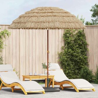 Strandparasol Bruin &Oslash; 206 x 209.5 cm Staal 1