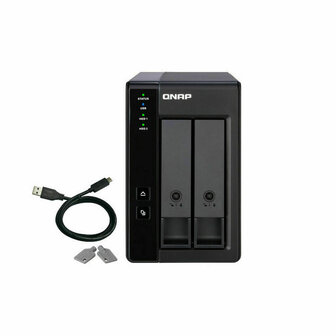 Netwerkopslag NAS Qnap TR-002 Zwart 1