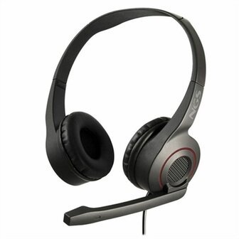 Hoofdtelefoon met microfoon NGS MSX10PRO Zwart 1