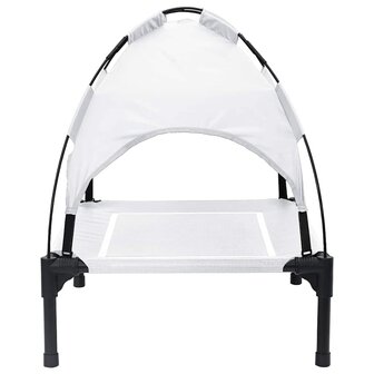 Hondenbed Zilvergrijs m Staal 5