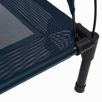 Hondenbed Marineblauw m Staal 6