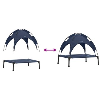 Hondenbed Marineblauw m Staal 9