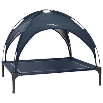 Hondenbed Marineblauw l Staal 2