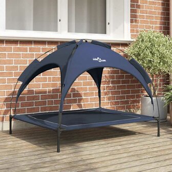 Hondenbed Marineblauw xl Staal 1