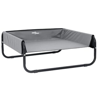 Hondenbed Lichtgrijs m Oxford Stof en Staal 2
