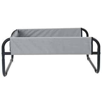 Hondenbed Lichtgrijs m Oxford Stof en Staal 5